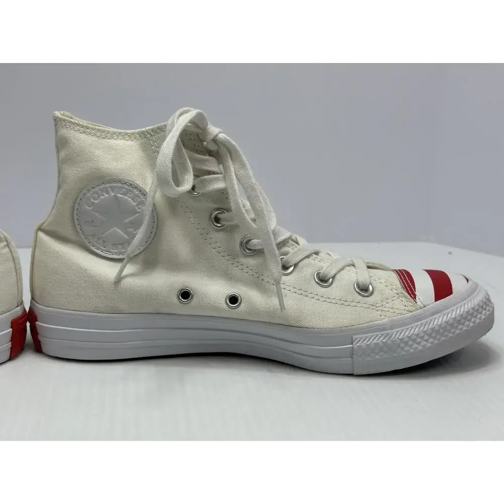 Converse Chuck Taylor All Star USA Flag‎ Toe Stars Stripes Sneakers Unisex Men 6